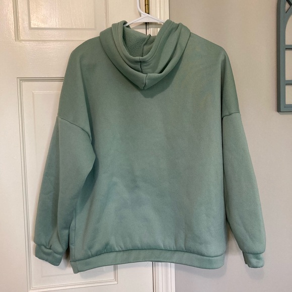 Cozy Green Hoodie - Picture 3 of 4
